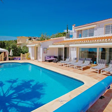 Villa Michelle - Sea View With Private Pool In Benissa