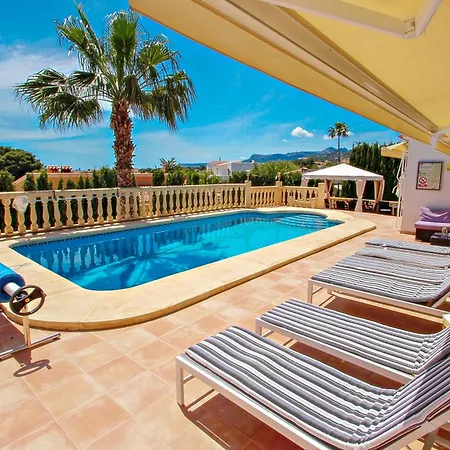 Villa Michelle - Sea View With Private Pool In Benissa
