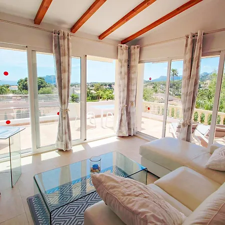 Villa Michelle - Sea View With Private Pool In Benissa